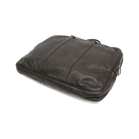 Gucci Convertible Guccissima Leather, Brown, Leather, Briefcase