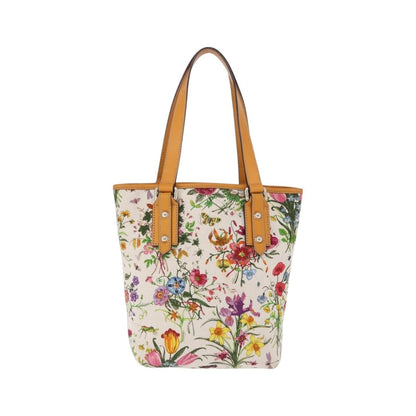 Gucci Craft Flora Canvas, Multicolour, Canvas, Tote Bag