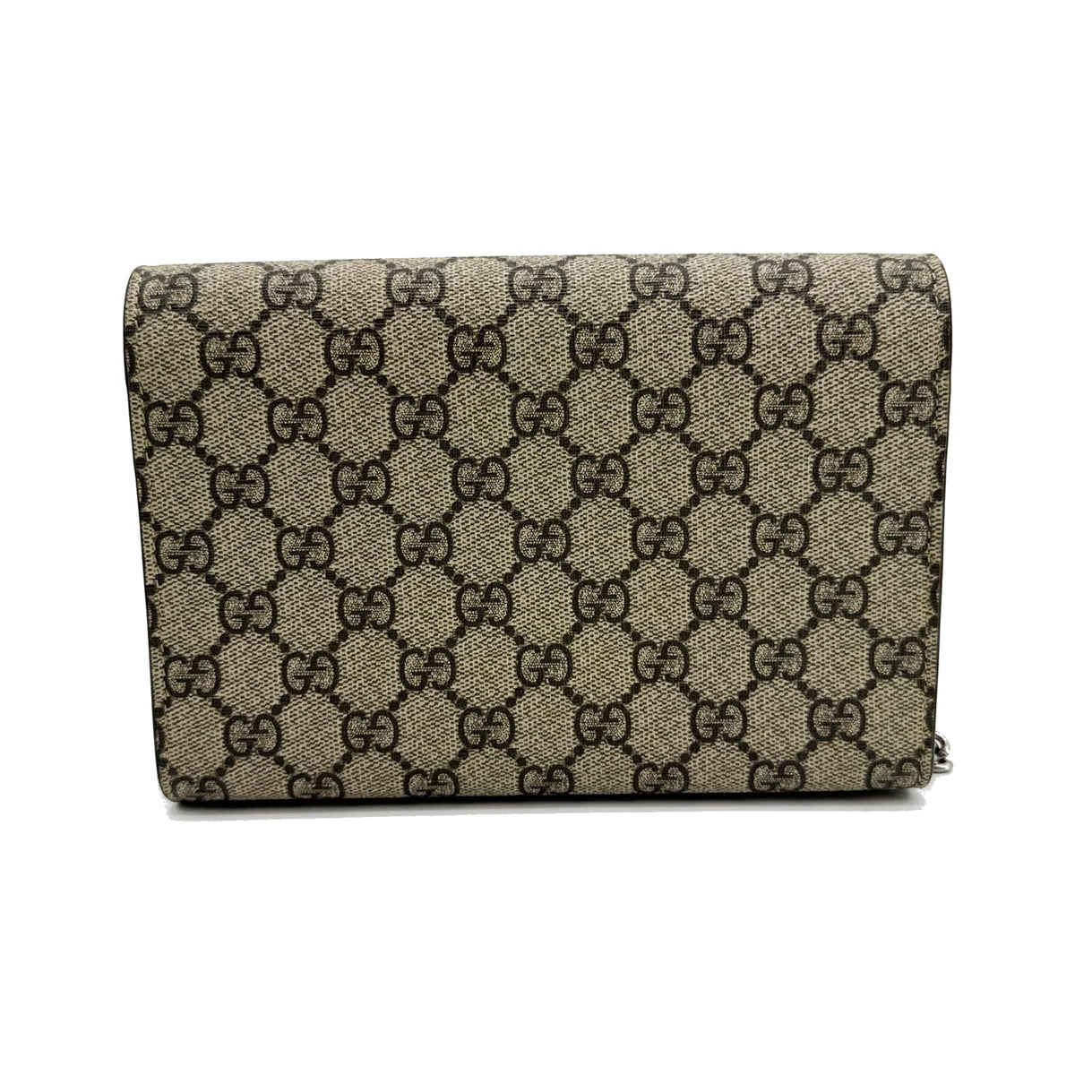 Gucci Dionysus Chain GG Coated Canvas, Brown, Canvas, Crossbody Bag