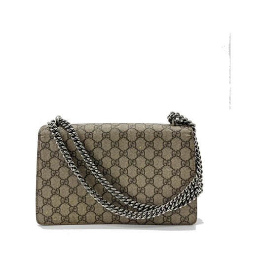 Gucci Dionysus GG Coated Canvas, Beige, Leather, Handbag