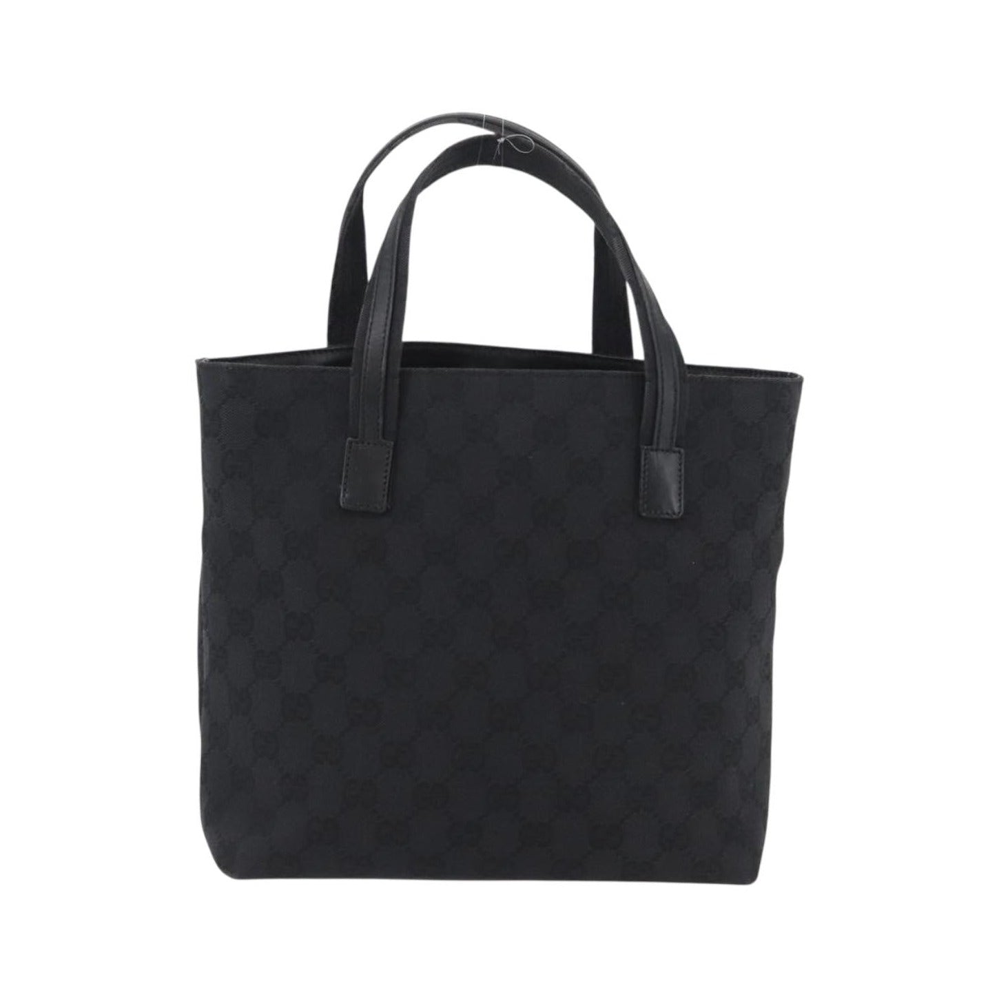 Gucci Double Pocket Tote GG Canvas and leather, Black, Canvas, Handbag