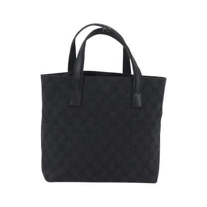 Gucci Double Pocket Tote GG Canvas and leather, Black, Canvas, Handbag