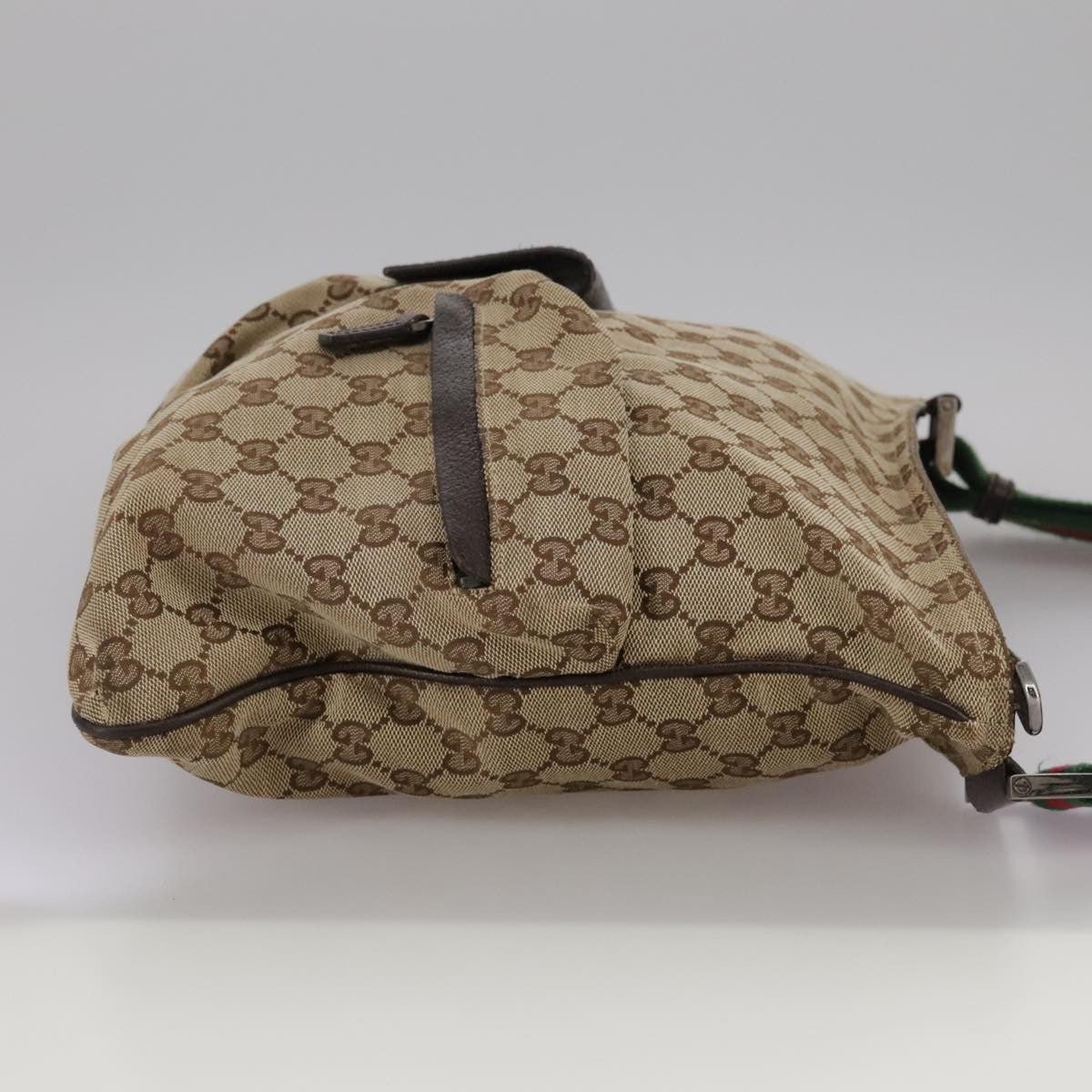Gucci Double Pocket Web Messenger - Brandsamsara