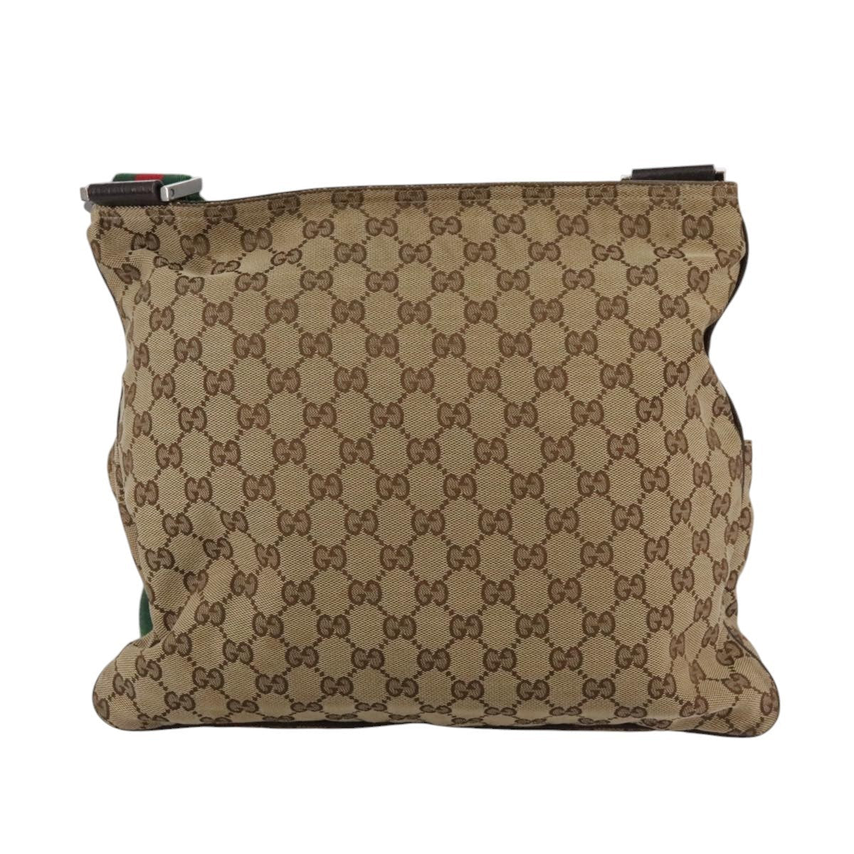 Gucci Double Pocket Web Messenger - Brandsamsara