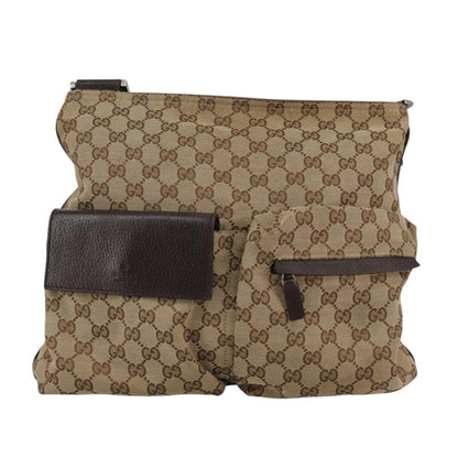 Gucci Double Pocket Web Messenger - Brandsamsara