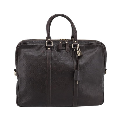 Gucci Eden Guccissima Leather, Brown, Leather, Briefcase