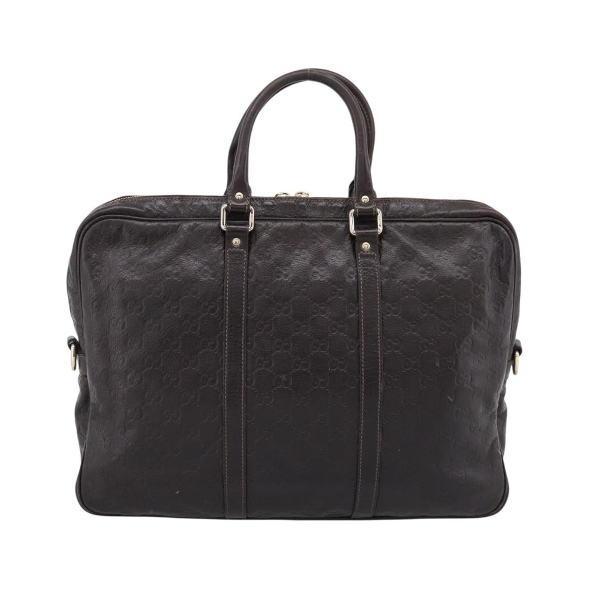Gucci Eden Guccissima Leather, Brown, Leather, Briefcase