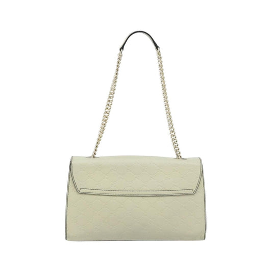 Gucci Emily Chain Flap Guccissima Leather, Beige, Leather, Shoulder Bag