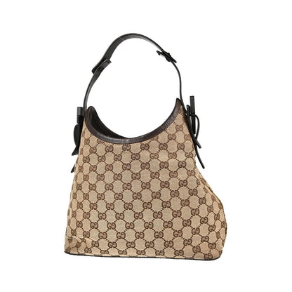 Gucci Flap Card Case Apple Print GG Coated Canvas None, Beige, Canvas, Card Holder