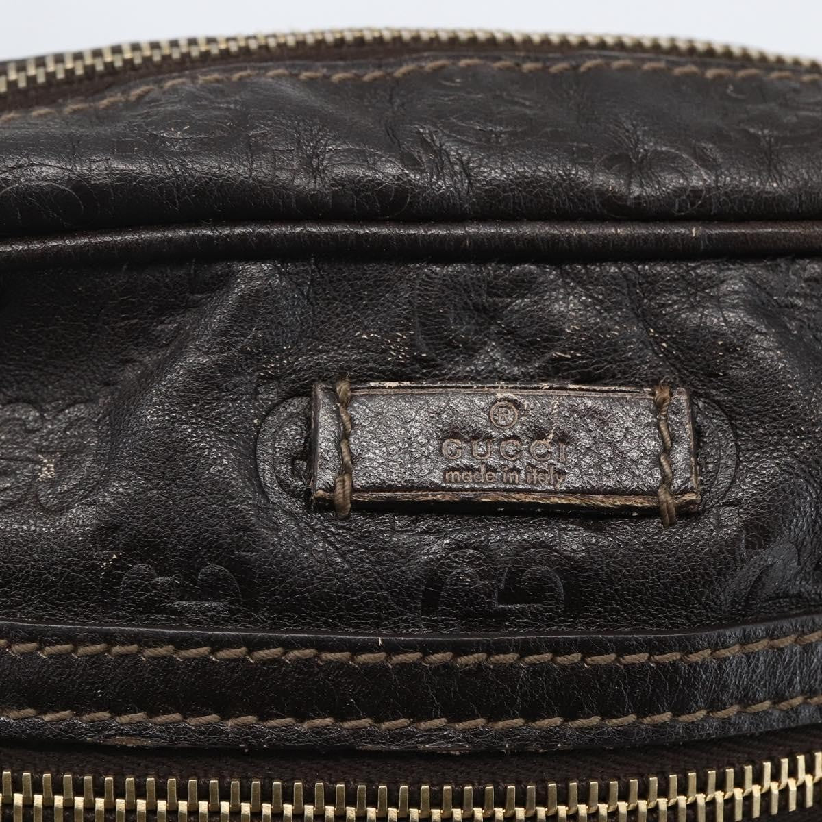 Gucci Front Zip Messenger - Brandsamsara