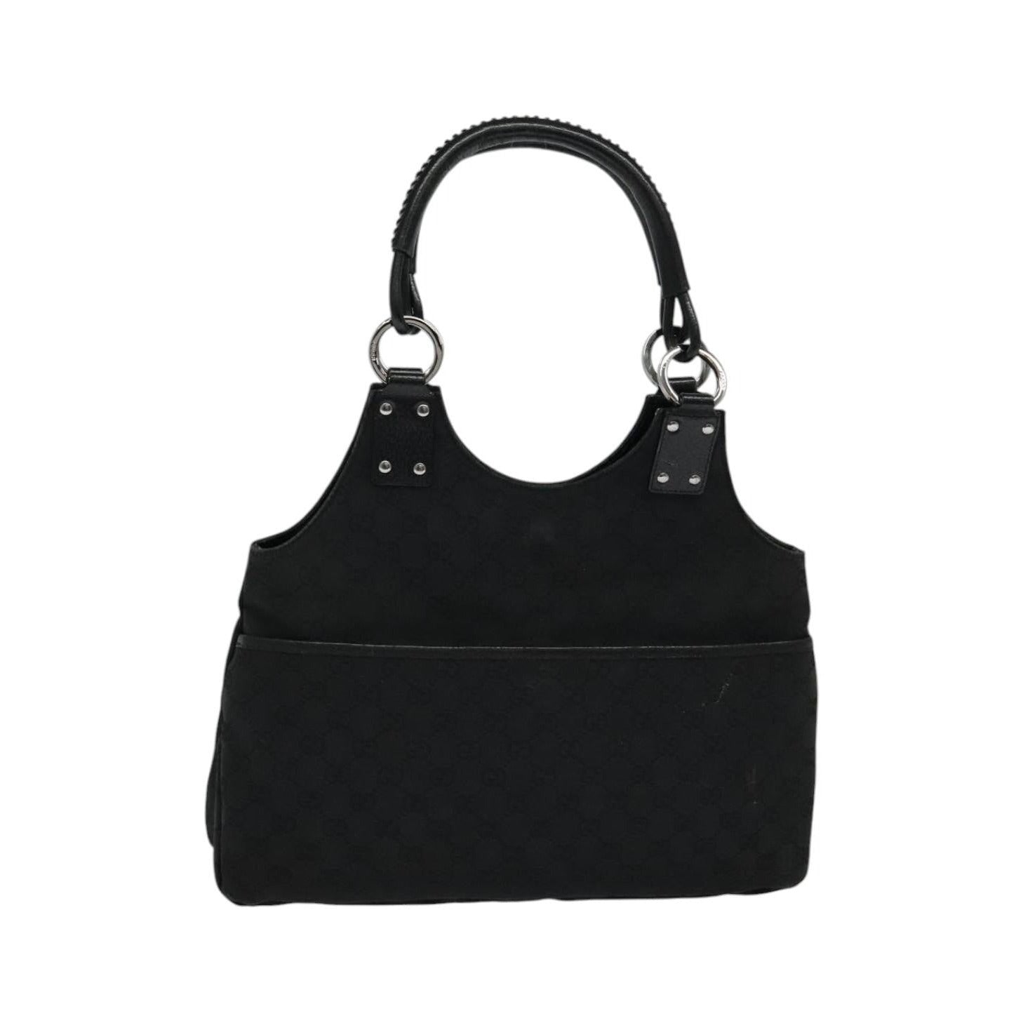 Gucci GG Canvas Canvas, Black, Canvas, Shoulder Bag
