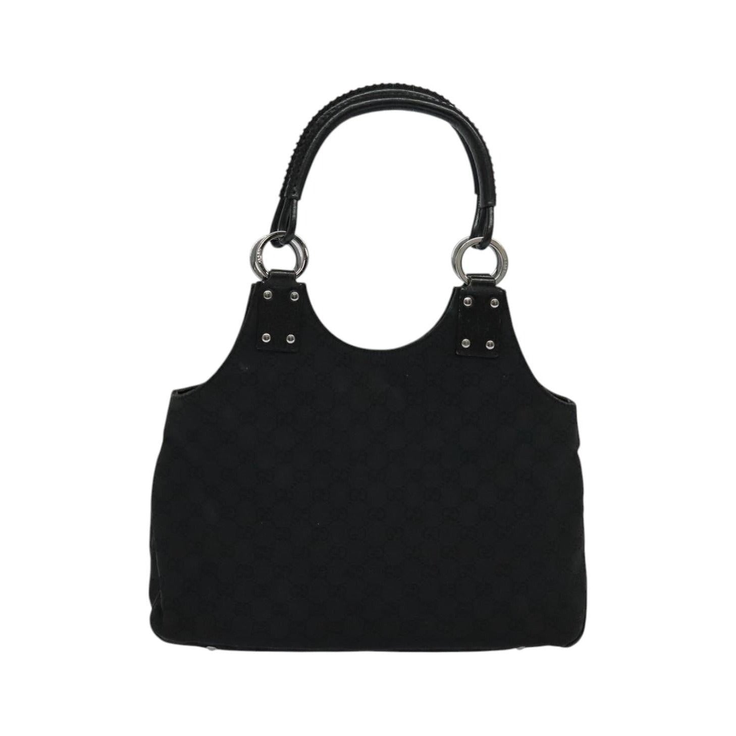 Gucci GG Canvas Canvas, Black, Canvas, Shoulder Bag