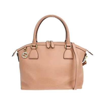 Gucci GG Charm Convertible Dome Satchel - Brandsamsara
