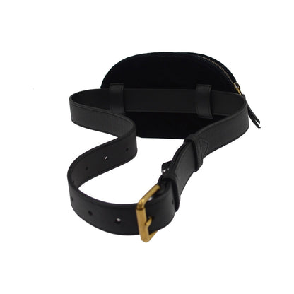 Gucci GG Marmont Belt Embellished Matelasse Velvet, Black, Velvet, Handbag