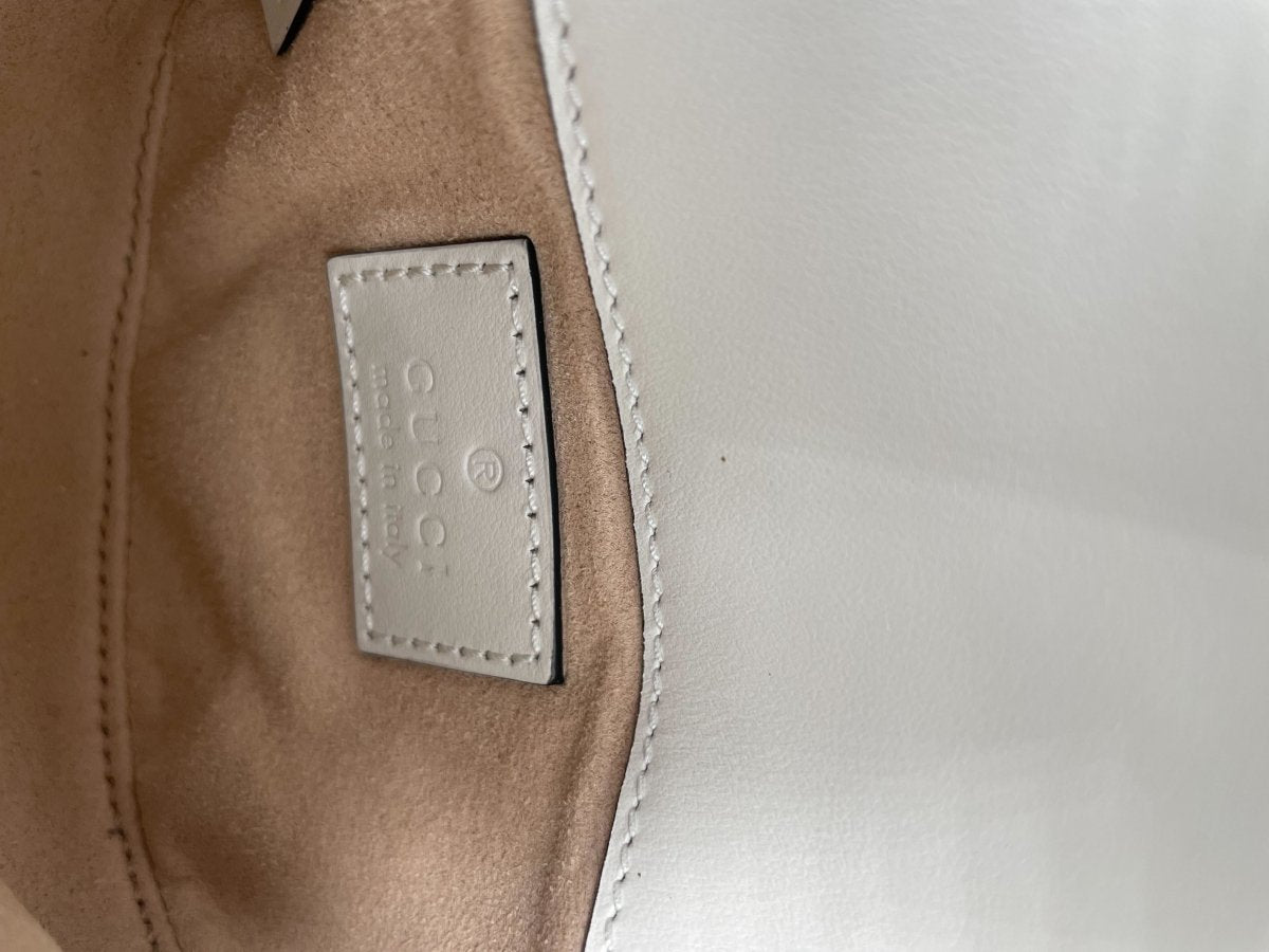 Gucci GG Marmont Half Moon Flap Crossbody Bag - Brandsamsara