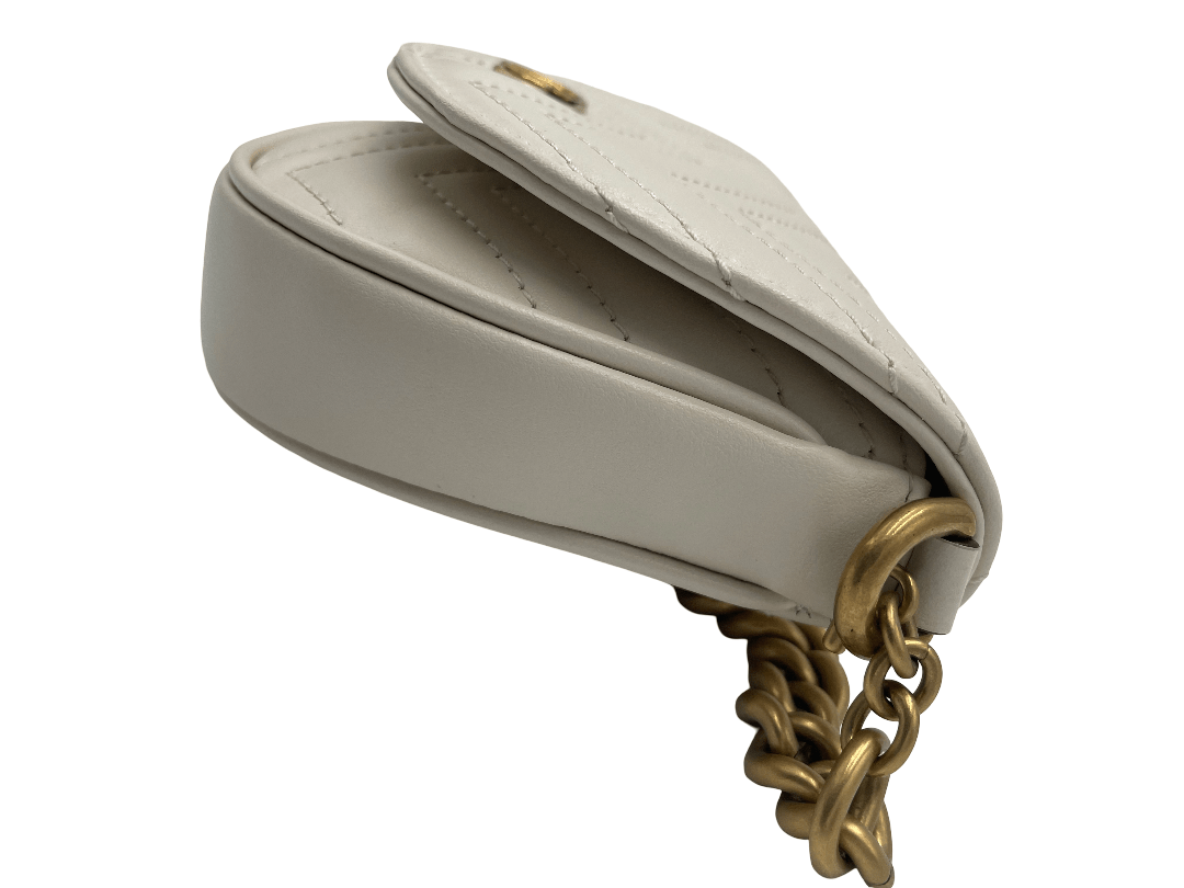 Gucci GG Marmont Half Moon Flap Crossbody Bag - Brandsamsara
