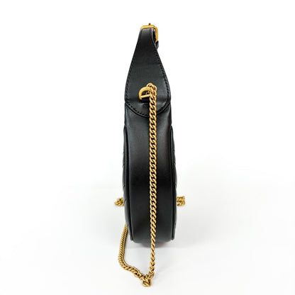 Gucci GG Marmont Half Moon Hobo - Brandsamsara