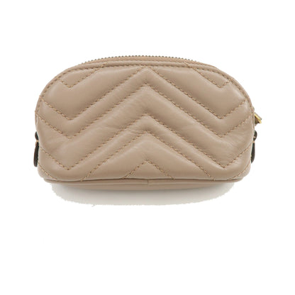 Gucci GG Marmont Key Matelasse Leather, Multicolour, Leather, Clutch