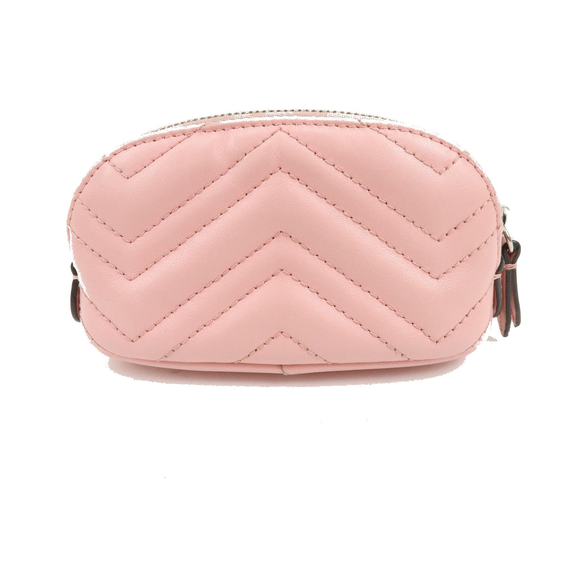 Gucci GG Marmont Key Matelasse Leather, Pink, Leather, Clutch