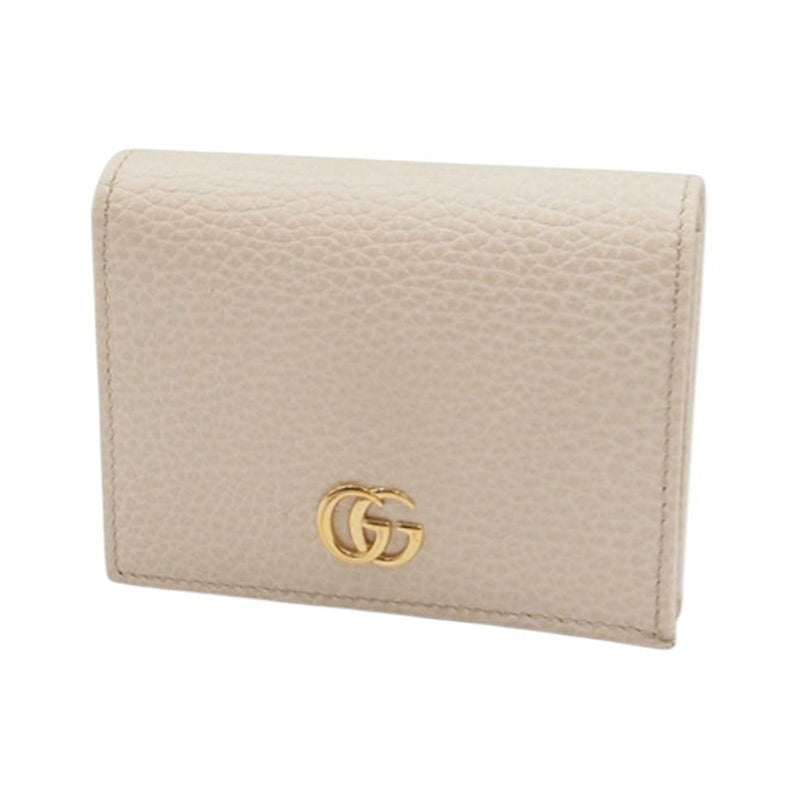 Gucci GG Marmont Matelasse Leather, Beige, Leather, Wallet