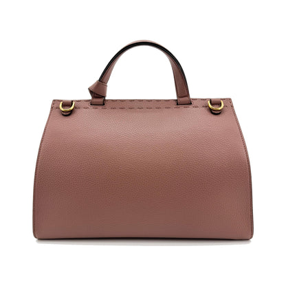 Gucci GG Marmont Top Handle Leather, Pink, Leather, Handbag