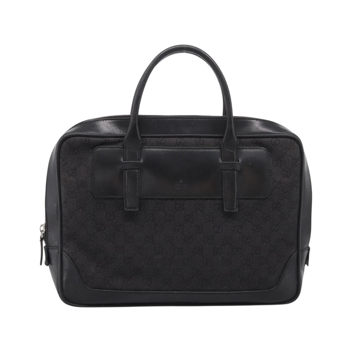 Gucci GG supreme GG Canvas, Black, Canvas, Handbag