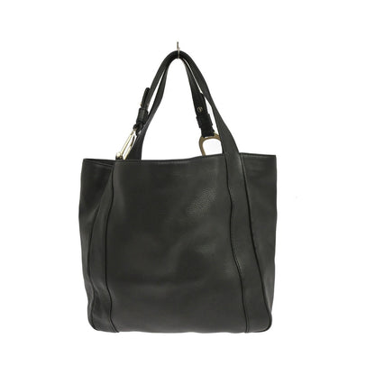 Gucci Greenwich Tote Leather, Black, Leather, Tote Bag