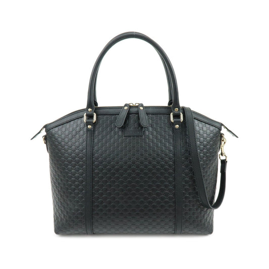 Gucci Guccissima GG Leather, Black, Leather, Handbag