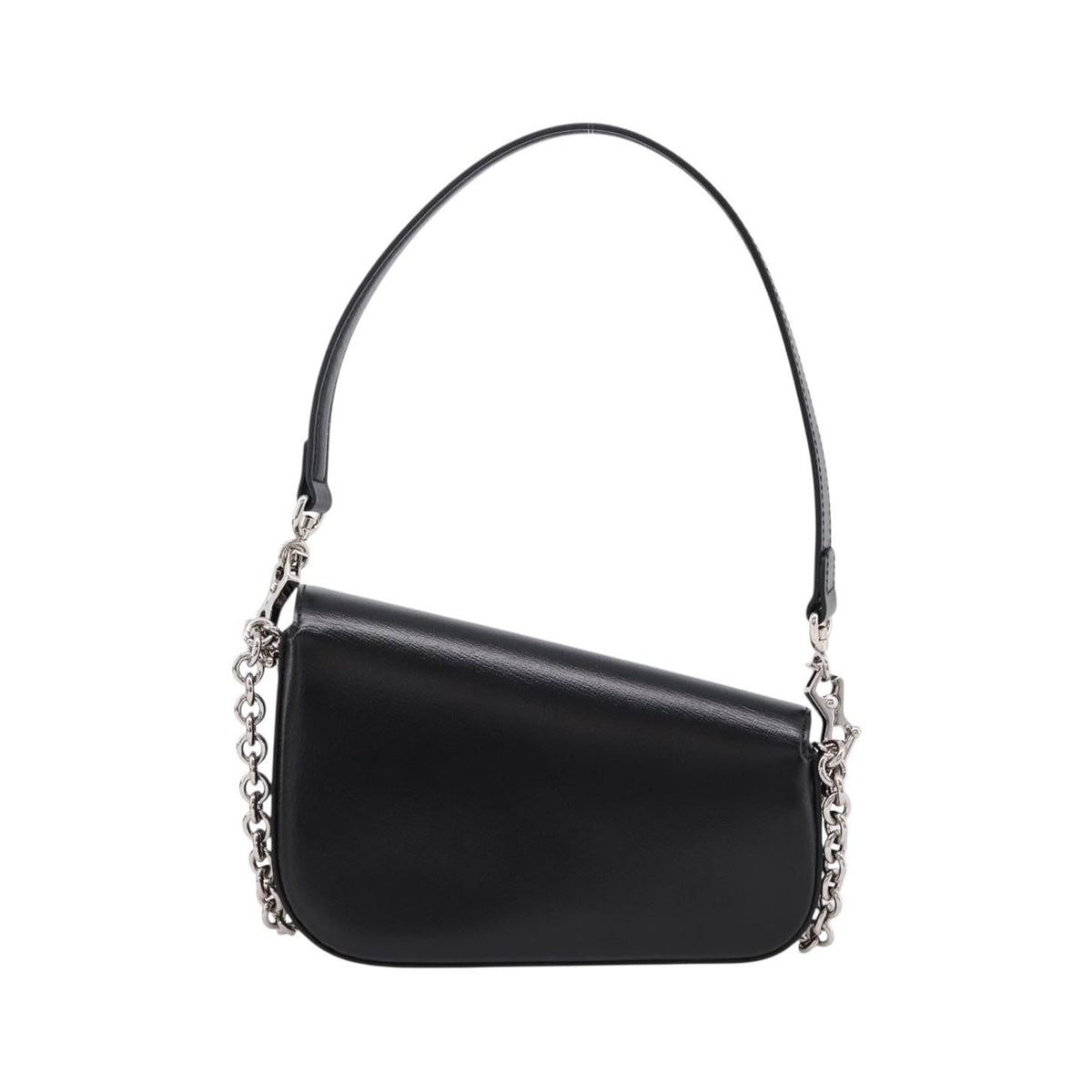 Gucci Horsebit 1955 Asymmetric Leather, Black, Leather, Shoulder Bag