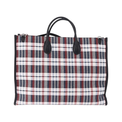 Gucci ICCUG Tote Embroidered Faux Raffia, Multicolour, Canvas, Tote Bag