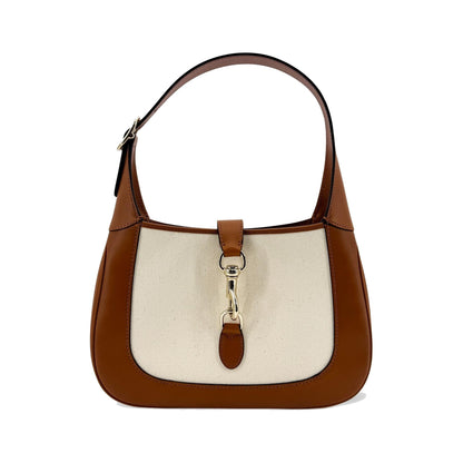 Gucci Jackie 1961 Hobo Leather, Brown, Leather, Shoulder Bag