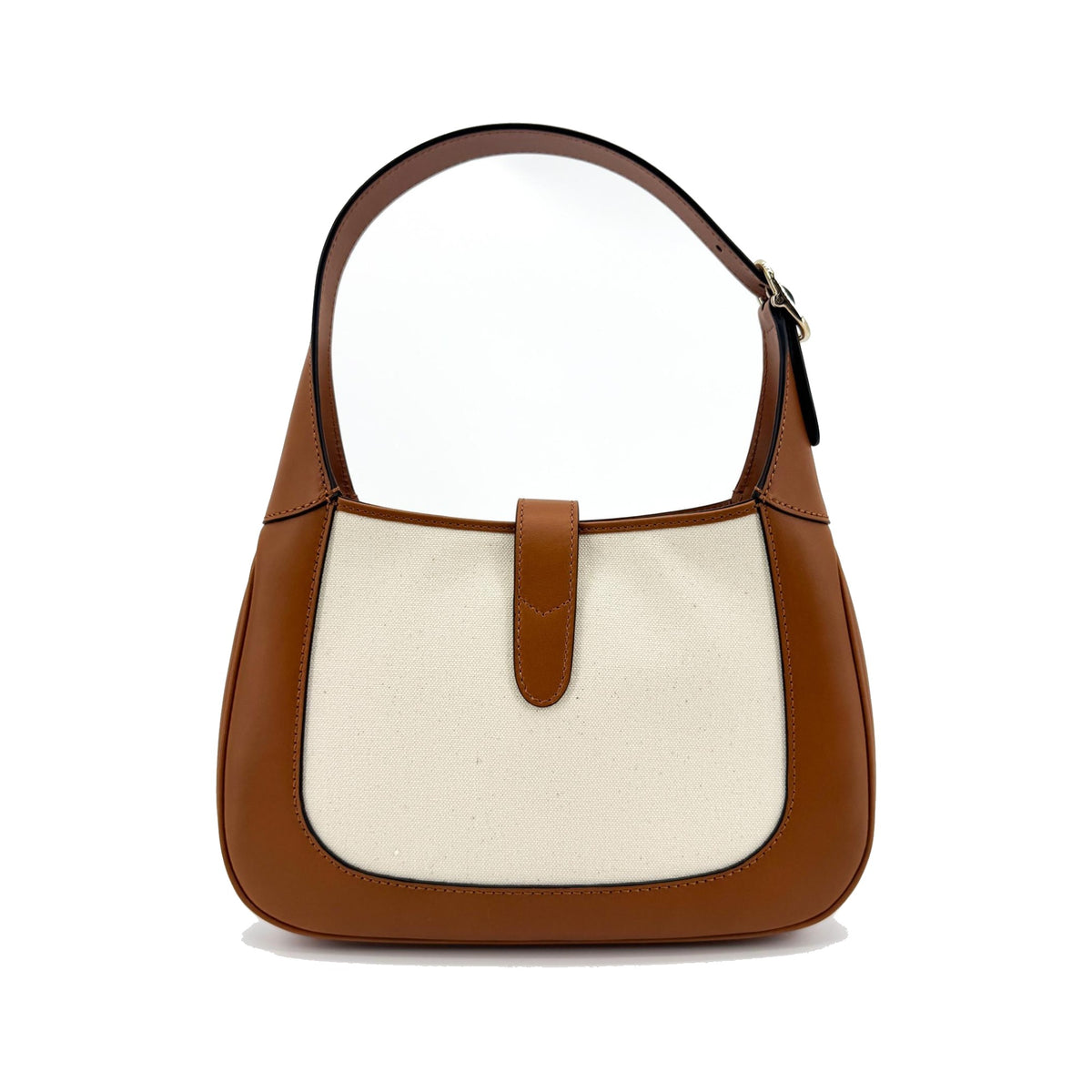 Gucci Jackie 1961 Hobo Leather, Brown, Leather, Shoulder Bag