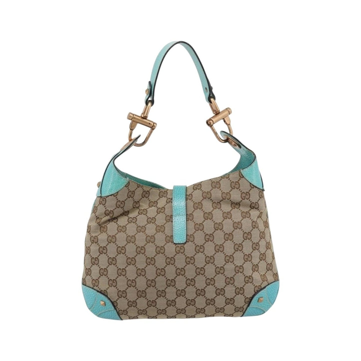 Gucci Jackie Canvas, Brown, Canvas, Handbag
