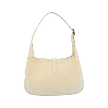 Gucci Jackie Hobo GG Canvas, Beige, Canvas, Shoulder Bag