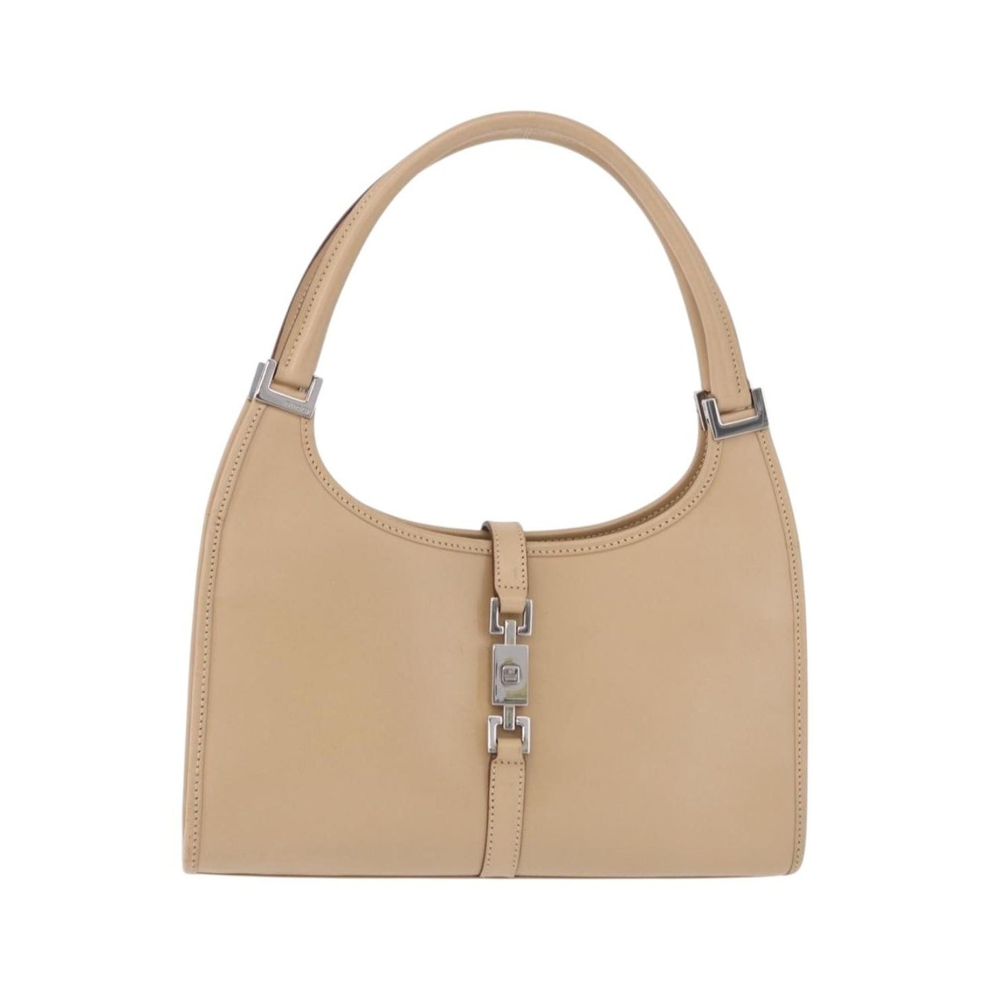 Gucci Jackie Leather, Beige, Leather, Handbag