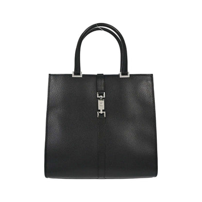 Gucci Jackie Soft Leather, Black, Leather, Tote Bag