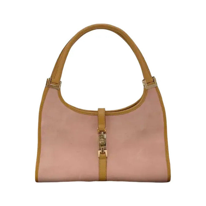 Gucci Jackie Suede, Pink, Suede, Handbag