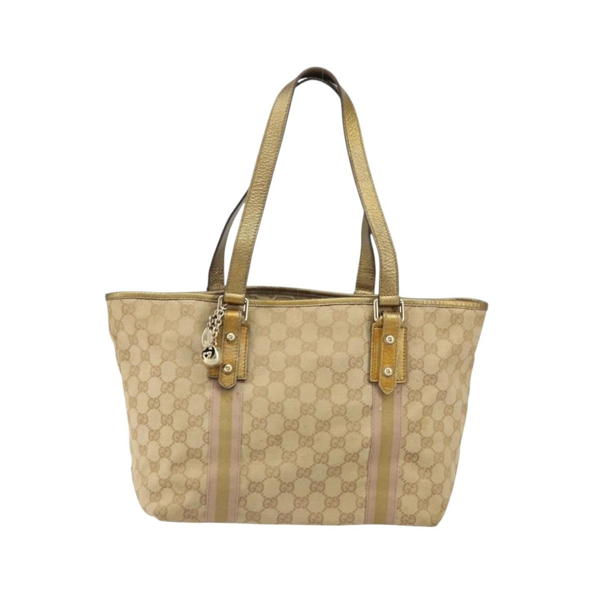 Gucci Jolicoeur GG Canvas, Beige, Canvas, Tote Bag