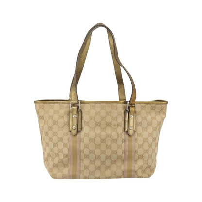 Gucci Jolicoeur GG Canvas, Beige, Canvas, Tote Bag