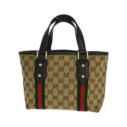 Gucci Jolicoeur Pochette GG Canvas and leather, Beige, Canvas, Handbag