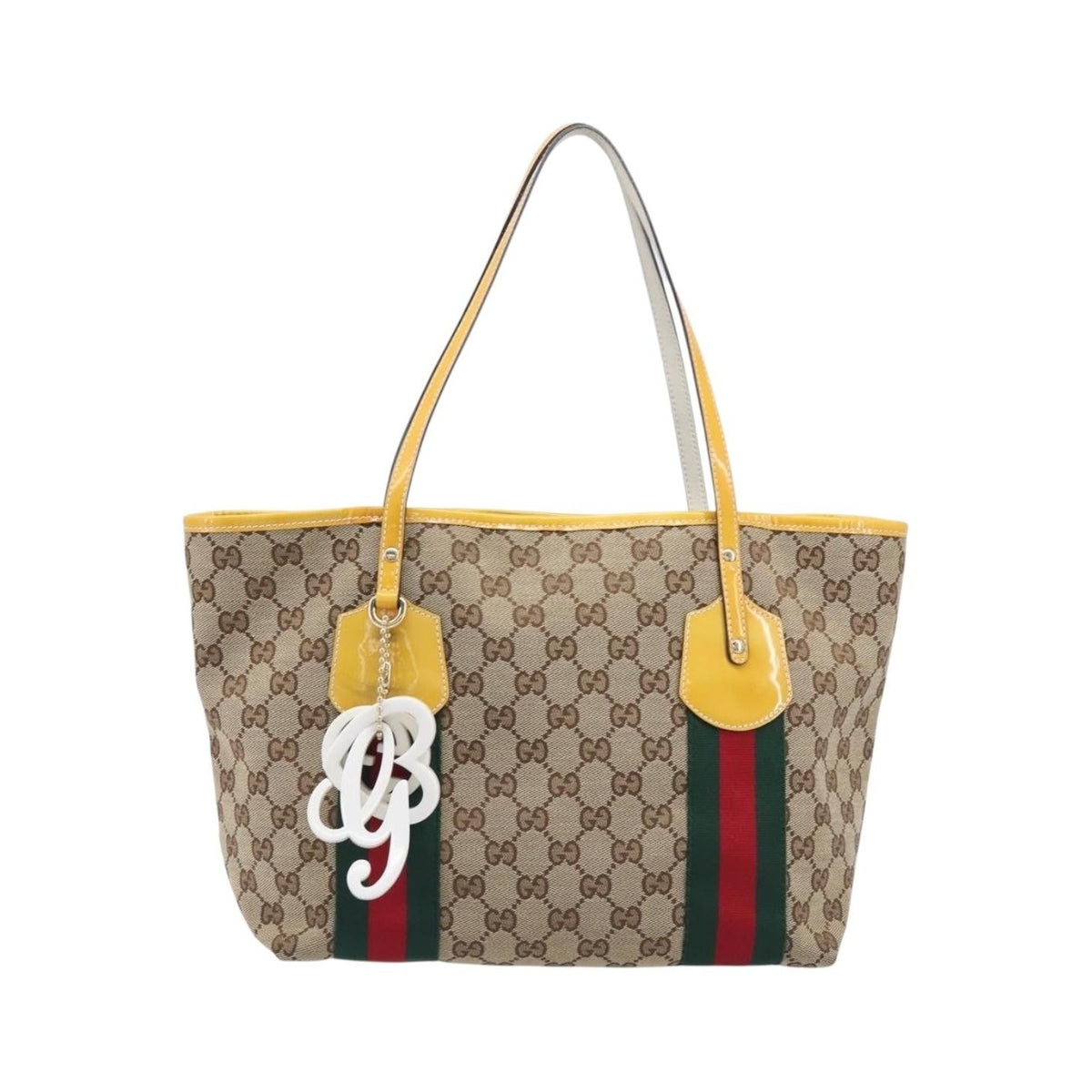 Gucci Jolie Web GG Canvas, Beige, Canvas, Tote Bag