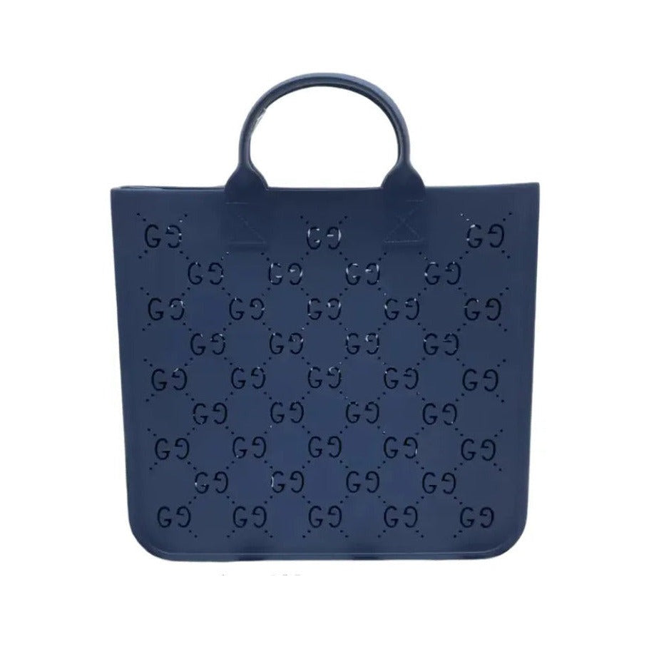 Gucci Kid's Rubber tote rubber, Navy, Rubber, Tote Bag