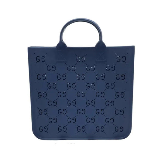Gucci Kid's Rubber tote rubber, Navy, Rubber, Tote Bag