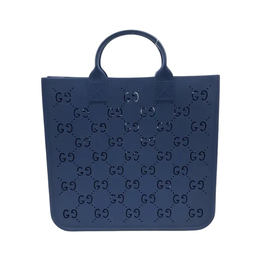 Gucci Kid's Rubber tote rubber, Navy, Rubber, Tote Bag