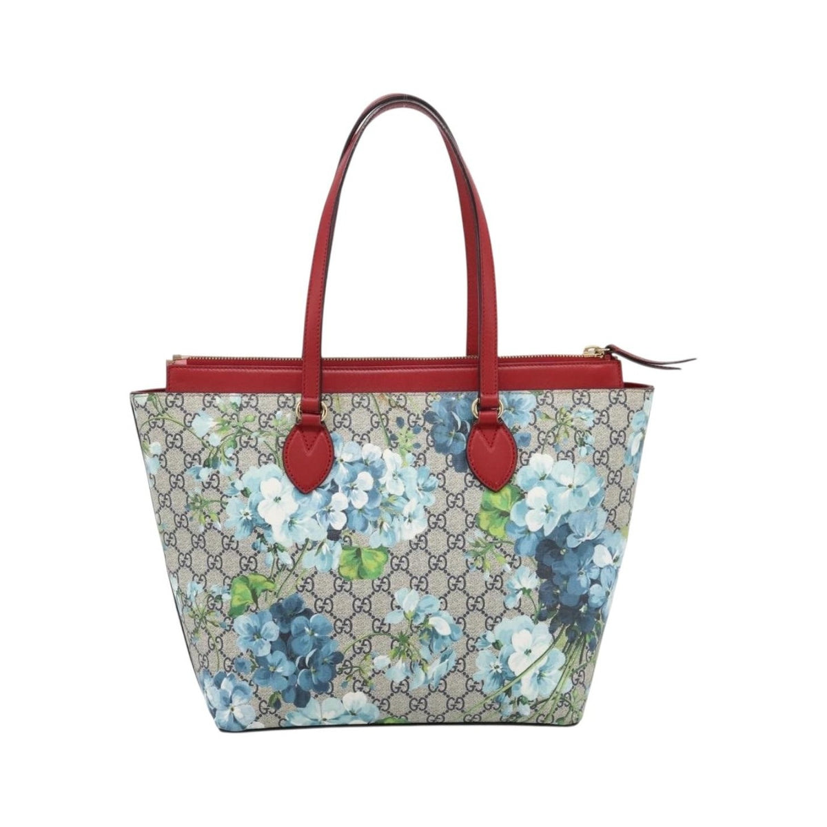 Gucci Linea A Convertible Blooms Print GG Coated Canvas, Multicolour, Canvas, Tote Bag