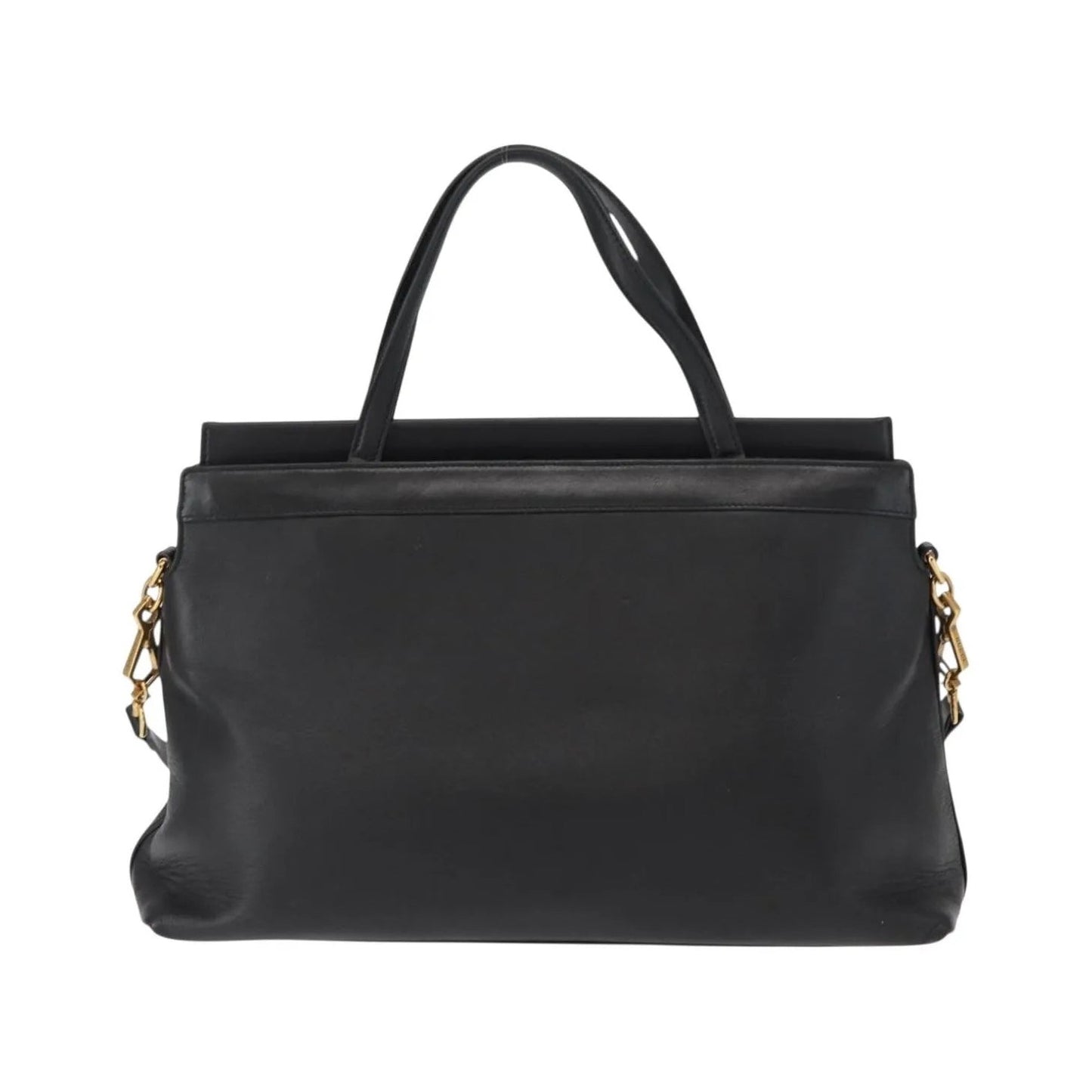 Gucci Linea Matisse Interlocking G Top Handle Tote Leather, Black, Leather, Shoulder Bag