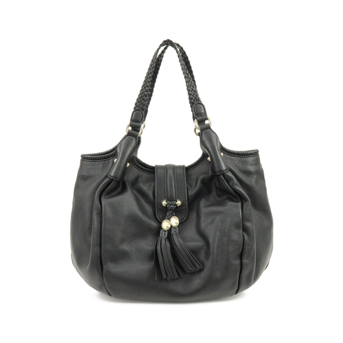 Gucci Marrakech Leather, Black, Leather, Tote Bag