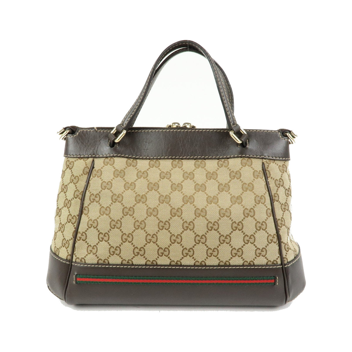 Gucci Mayfair Convertible GG Canvas, Beige, Canvas, Tote Bag