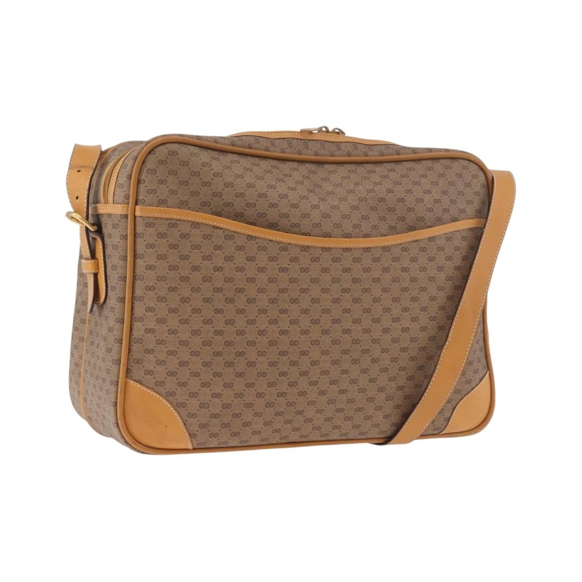 Gucci Micro GG Canvas Canvas, Beige, Canvas, Shoulder Bag