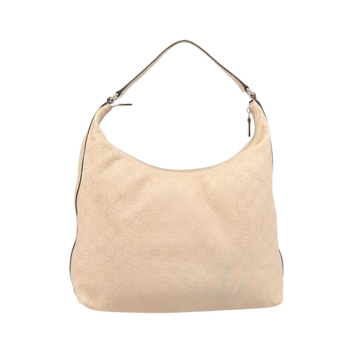 Gucci Miss GG Hobo Guccissima Leather, Pink, Canvas, Shoulder Bag